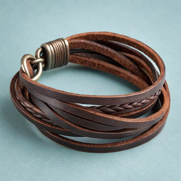 Leather Wrap Bracelet