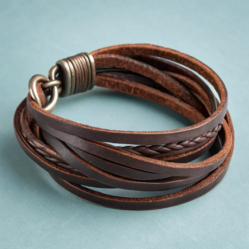 Leather Wrap Bracelet