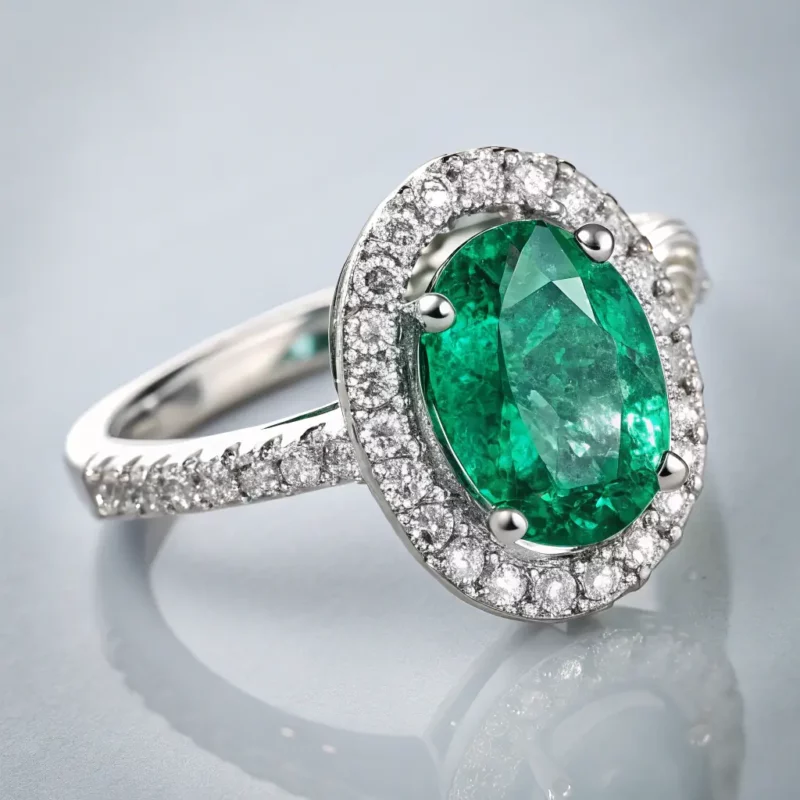 Emerald Cocktail Ring