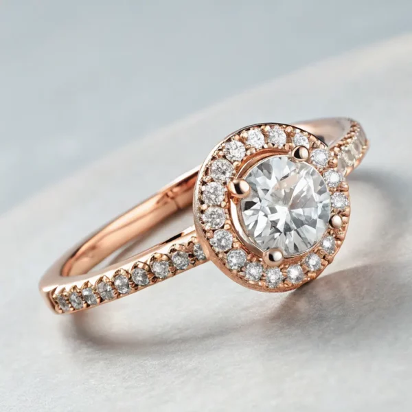 Rose Gold Engagement Ring
