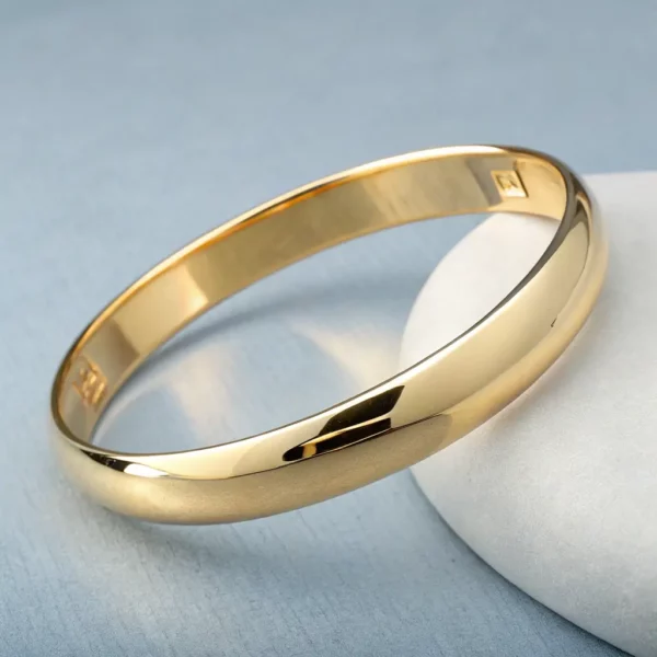 Gold Bangle Bracelet