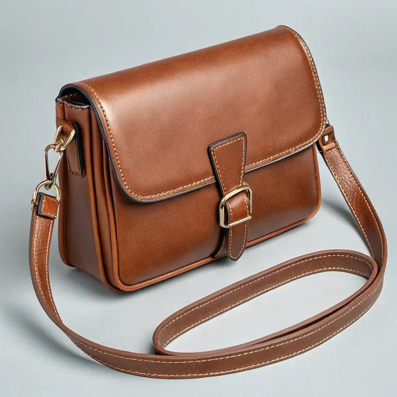 Leather Crossbody Bag